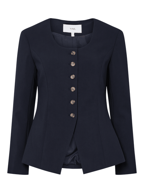 KARISO topp - Navy Blazer YAS
