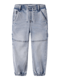 BEN BAGGY JEANS - Light Blue Denim