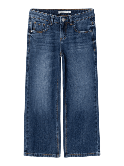 NKFROSE WIDE JEANS 5529 BE NOOS - Dark Blue Denim NAME IT