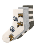 NUTE 3P SOCK - Tea Leaf