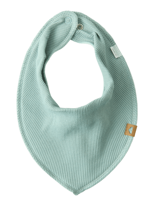 NBFYVETTESOLLA SCARF BIB RIB - Gray Mist NAME IT