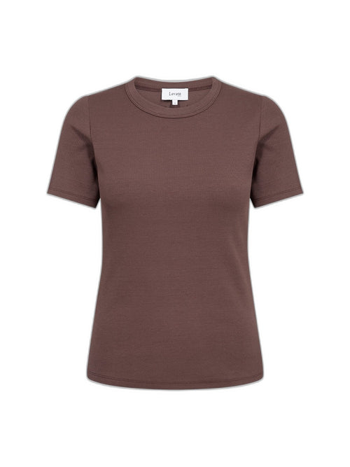 Numbia t-skjorte brown - produktbilde forfra
