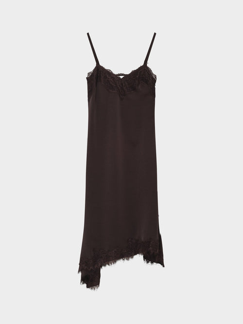 Oyanna boho lace kjole java - produktbilde forfra