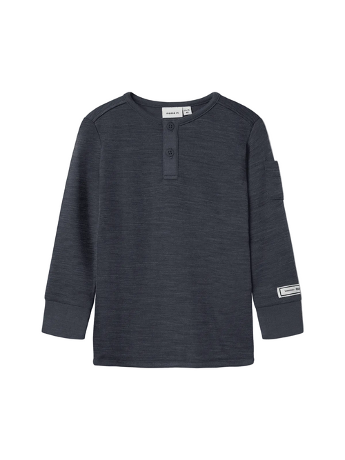 WYLA ULL TOPP - Ombre Blue NAME IT