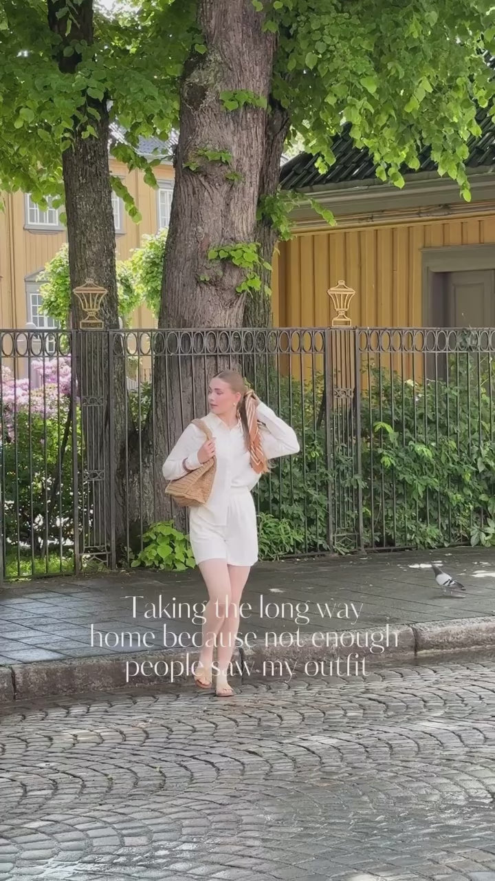 Brando: We love a good linen set for summer☁️