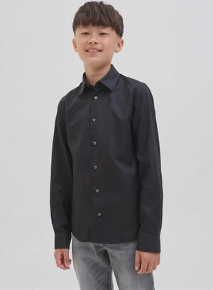 Made with AI | NICO SKJORTE - Black | brando.no