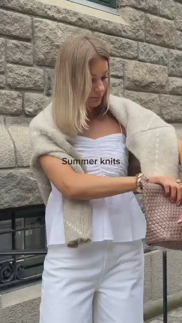 Brando: Must haves denne sommeren: knits🤍

#knitseason #summerknit #noella #trending