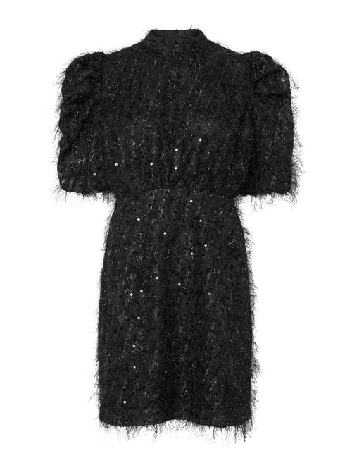 Ilza sequin dress - black YAS, forfra