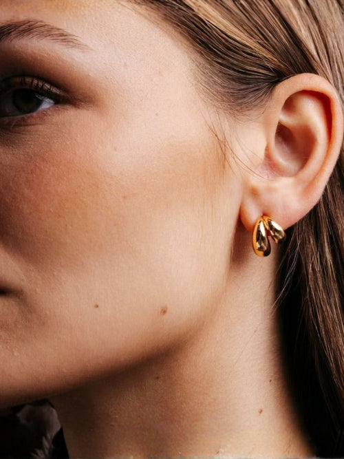 Core earrings - Gold Plated Sparv Accessories