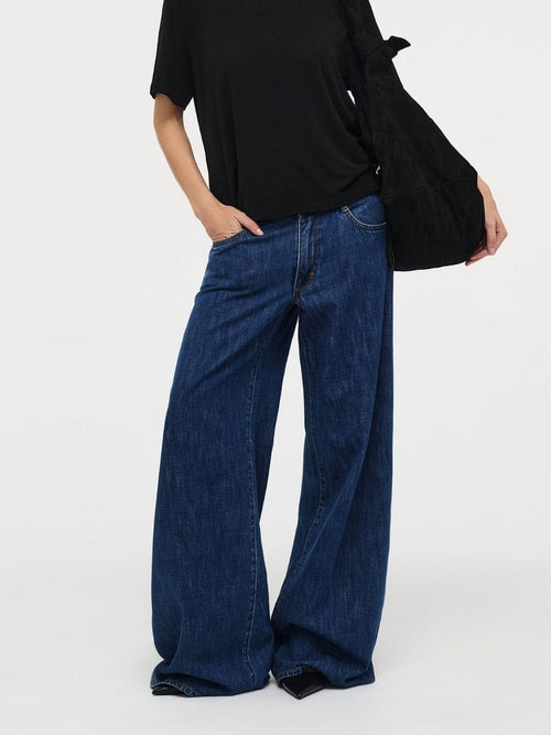 MILLA WIDE INDIE JEANS - DARK VINTAGE INDIGO Neuw