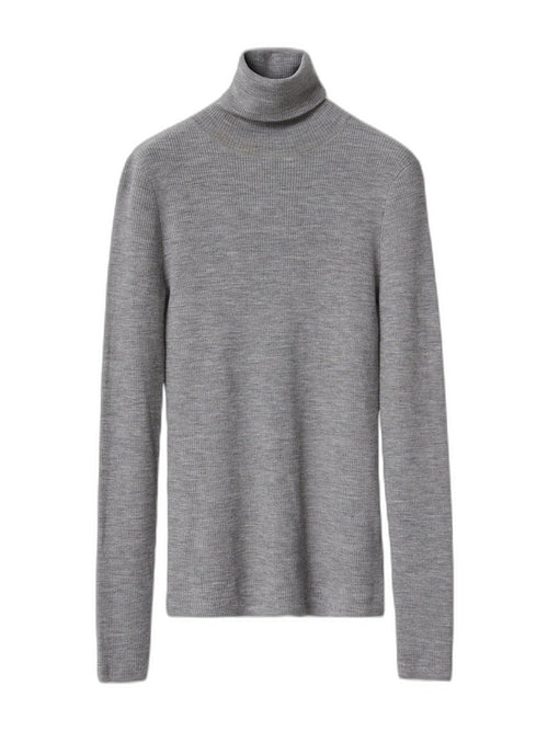 Sierra daily elements genser medium grey melange - produktbilde forfra