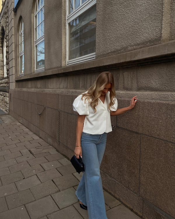 Brando: Christa bluse & Eva wide jeans 🫶🏻