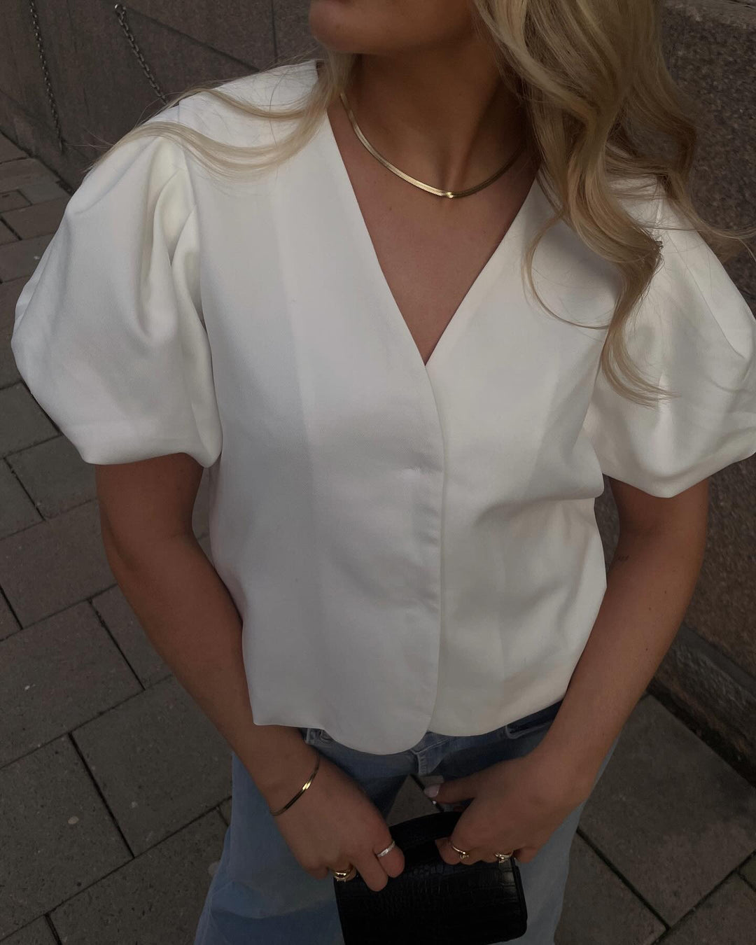 Brando: Christa bluse & Eva wide jeans 🫶🏻