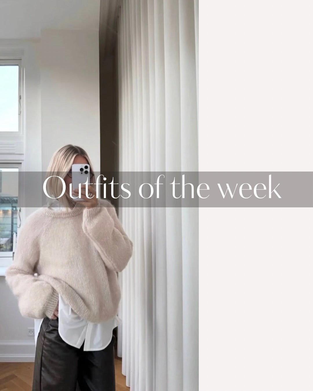 Brando: Outfits of the week☁️🩶

Vi har mye nytt og fint inne, så her er litt inspirasjon på antrekk med våre favoritter✨

God he