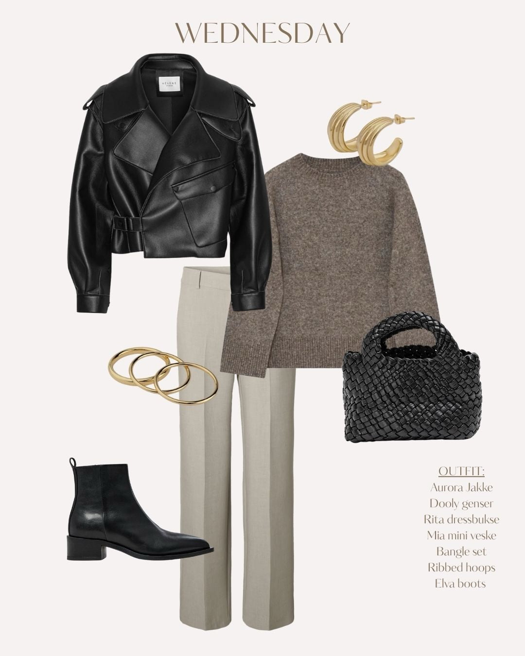 Brando: Outfits of the week☁️🩶

Vi har mye nytt og fint inne, så her er litt inspirasjon på antrekk med våre favoritter✨

God he