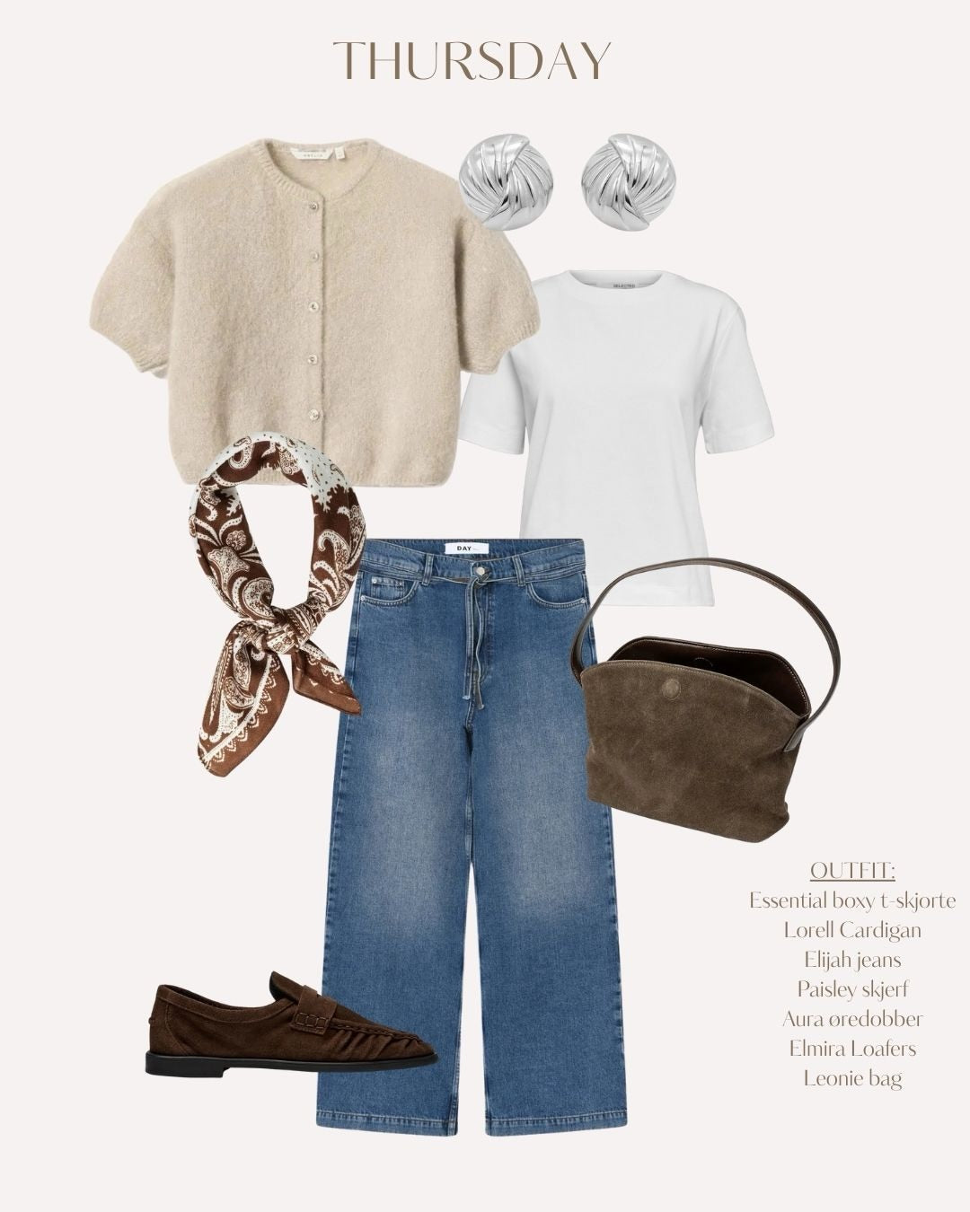 Brando: Outfits of the week☁️🩶

Vi har mye nytt og fint inne, så her er litt inspirasjon på antrekk med våre favoritter✨

God he