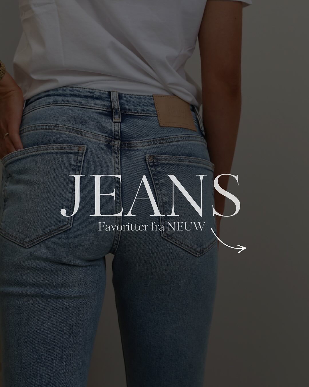 Brando: En garderobe er ikke komplett uten et par perfekte jeans 🌟 Nå finner du disse og flere favoritter fra Neuw hos oss 👖 #je