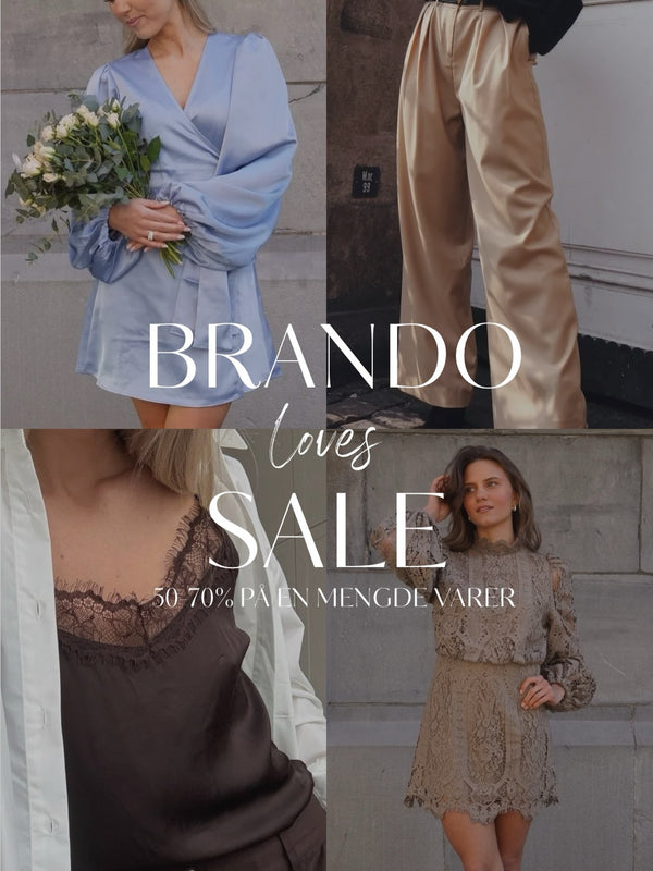 Brando: Brando loves sale🤎

Masse varer fra 50-70%!!🙌🏼 

Shop nå på nett eller i butikk Brando på Trondheim Torg!

#sale #bra