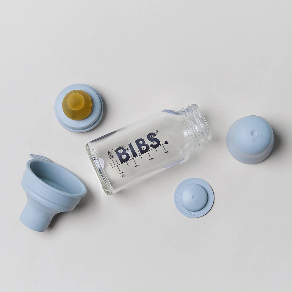 Brando Kids: Bibs baby bottle set!🤍Tåteflaskene er designet med tanke på barnets behov og er laget av borosilikatglass som er tempera