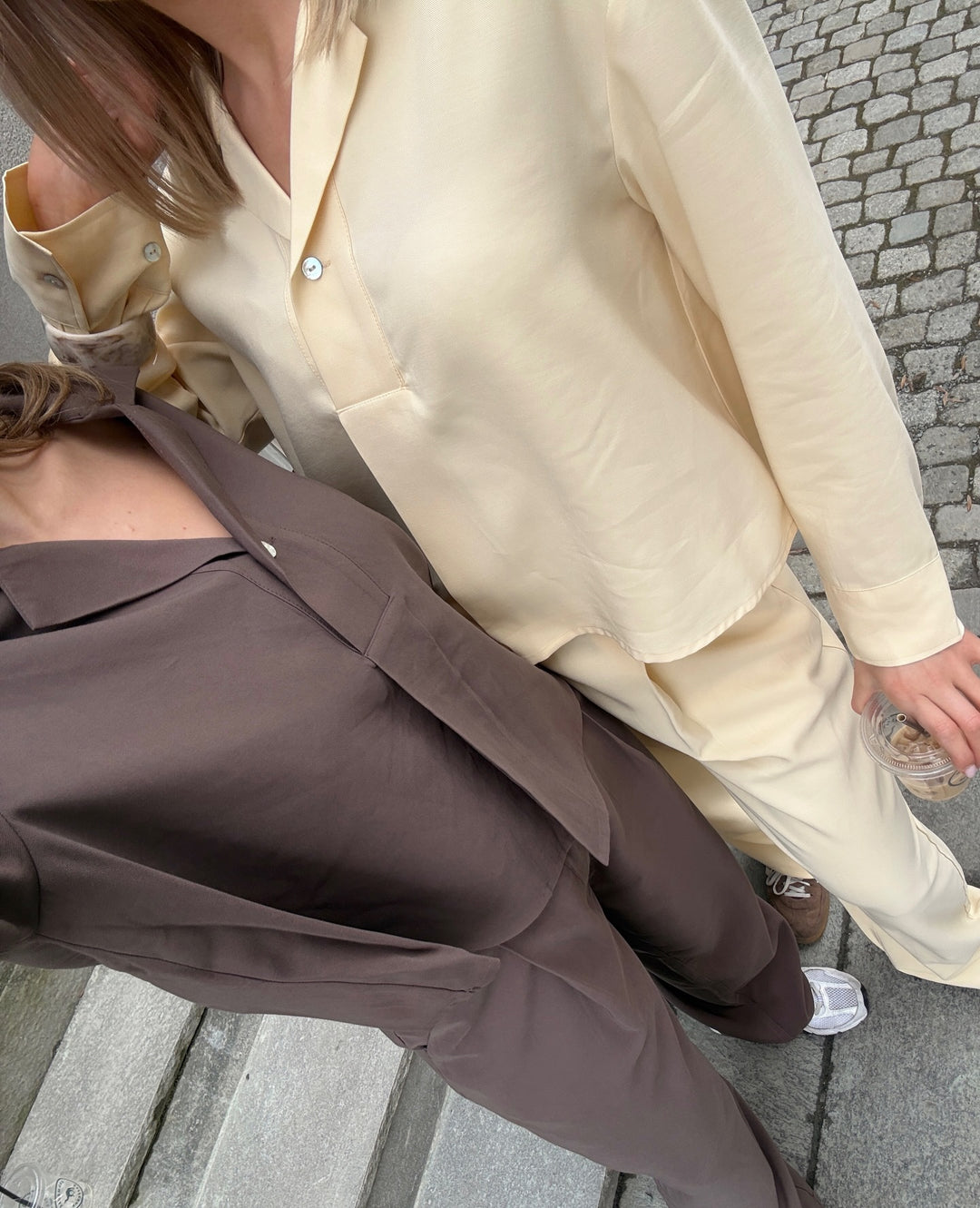 Brando: Matching with bestie✨

Elio top og Daniello pant🤎💛

#match #news #mbym