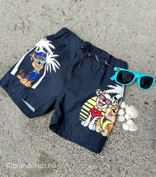 Brando Kids: Klar for stranden med denne kule  Paw Patrol badeshortsen!🤩 Str.80-110, 200kr