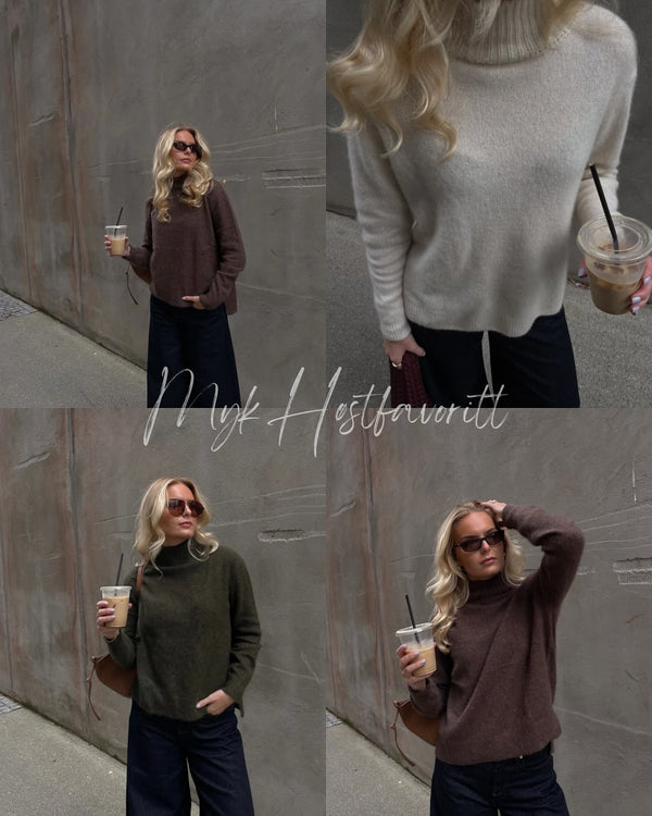 Brando: Klar for høstdager i myk genser fra Six Ames 🧡 #Brando #newin