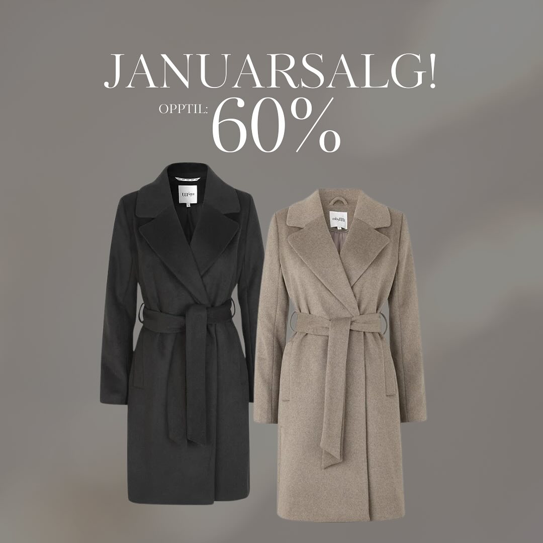 Brando: Januar = SALG! 🔥 Opptil 60% rabatt på en mengde varer! ❤️ Finn dine favoritter før de er utsolgt! #Januarsalg #Rabattfes