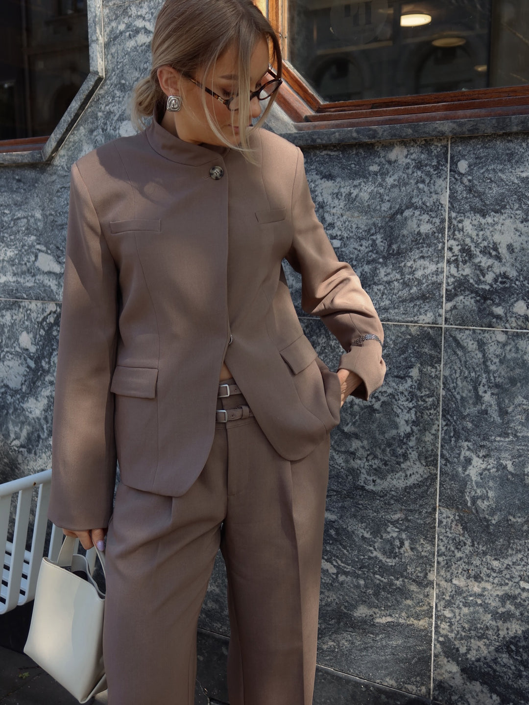 Brando: New in🤎

Monique blazer og Darryl bukse fra Noella🤍