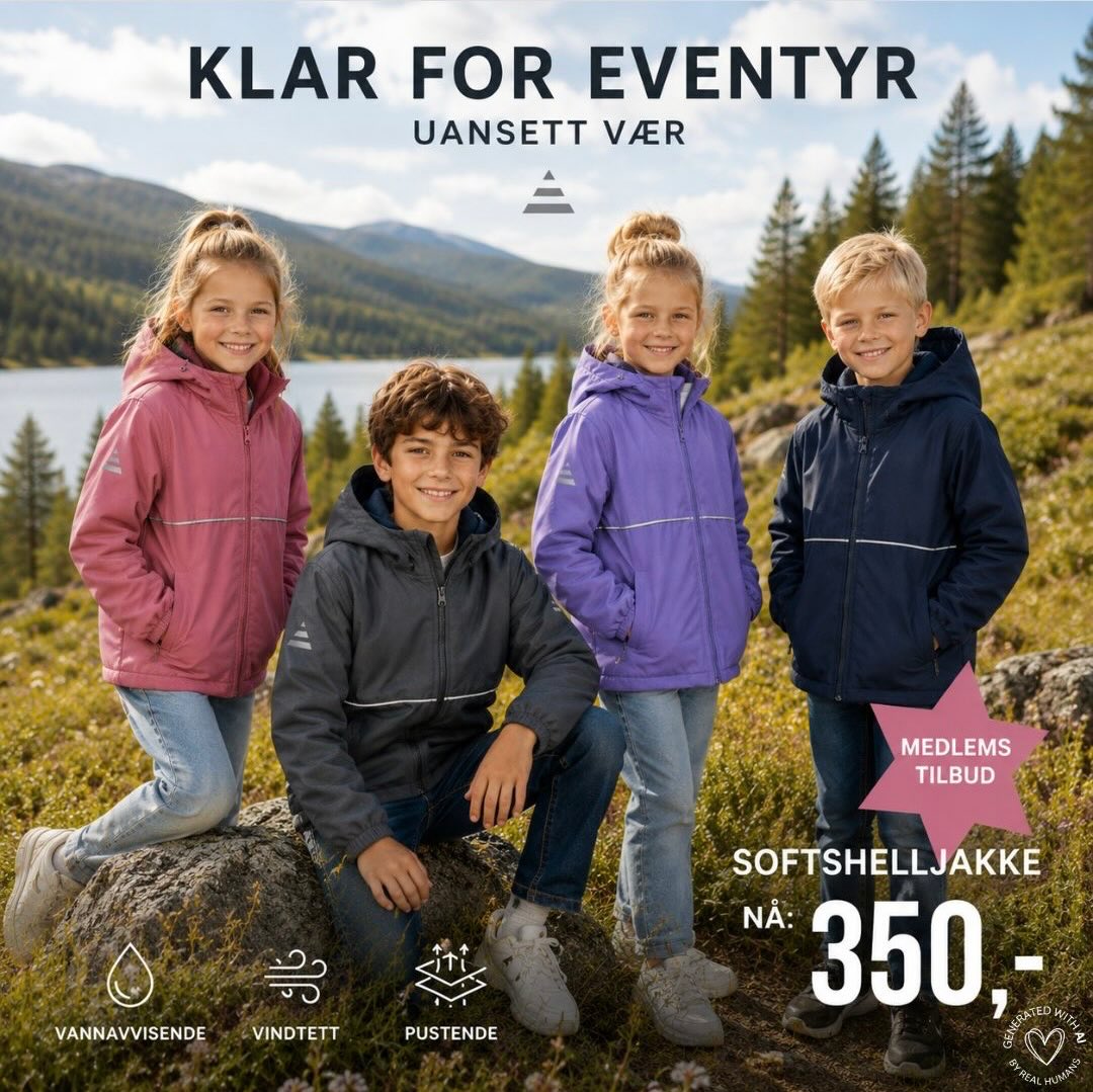Brando Kids: Klar for små og store eventyr! ☀️🌸
Våre softshelljakker er perfekte for kjølige morgener, lek ute og turer i frisk luft