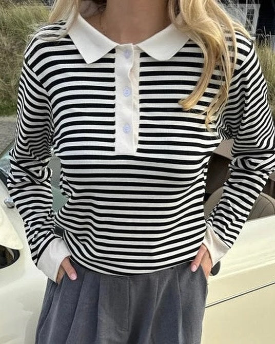 Brando: Myke og matchende stripete sett fra BYIC 🩶 Like fin alene eller som sett 🦓 #ComfyChic
#CasualStyle