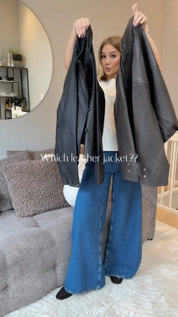 Brando: Vi har to nye skinnjakker inne!🍂😍

Hvilken ville du ha valgt?🤎🖤

#leatherjacket #falljacket #fallwear #trending #thi