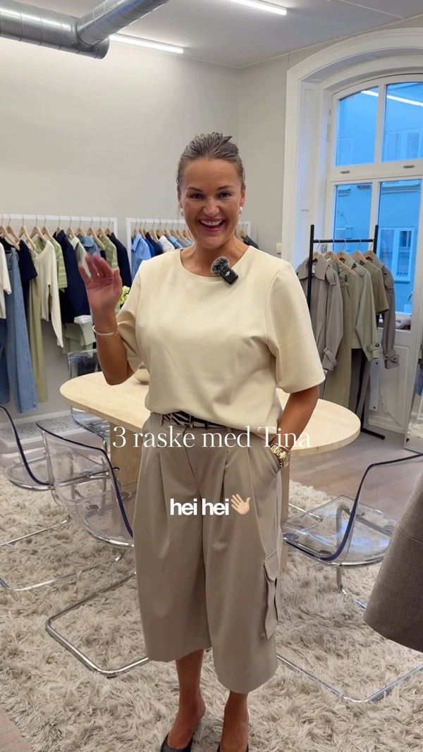 Brando: Vi har spurt flinke Tina fra @wearembym noen spørsmål🎙️✨🤍