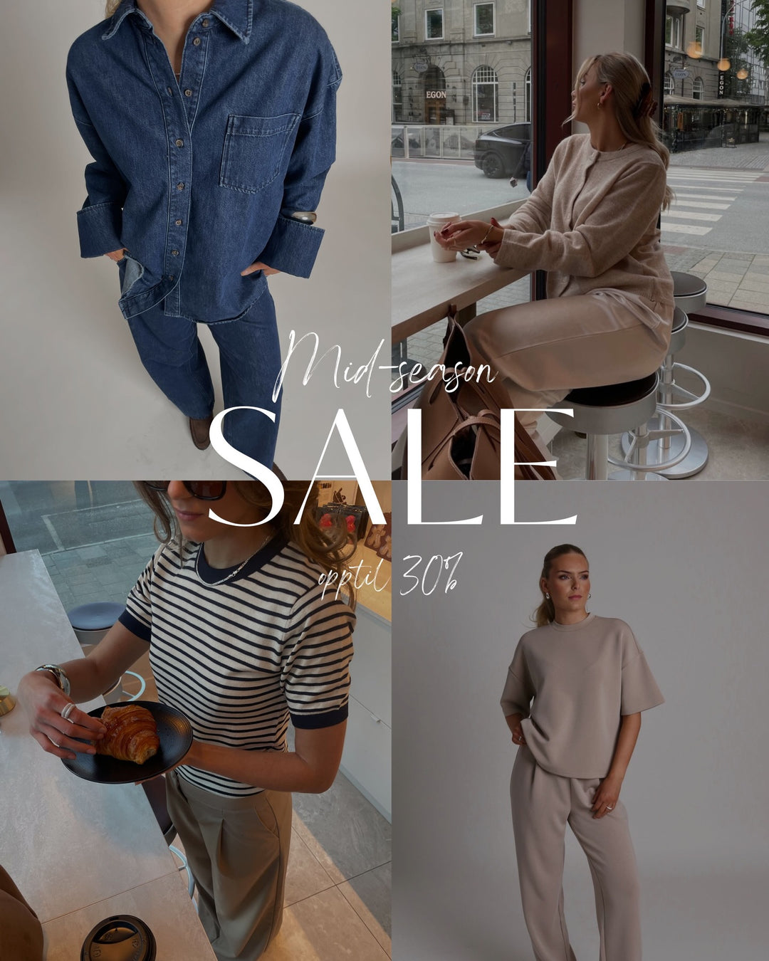 Brando: Mid Season Sale er i gang!✨ 

Opptil 30% på en rekke varer!🤍

#sale #midseasonsale