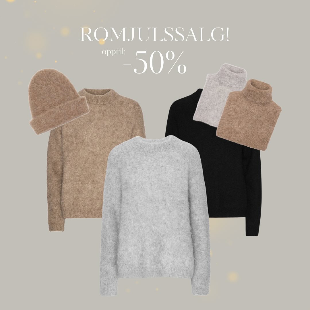 Brando: Opptil 50% på en mengde varer! Romjulssalget er i full gang 🔥 Den perfekte unnskyldningen til å shoppe noe til seg selv 
