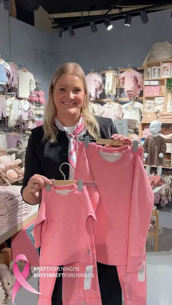 Brando Kids: Rosa Sløyfe superfleece🎀