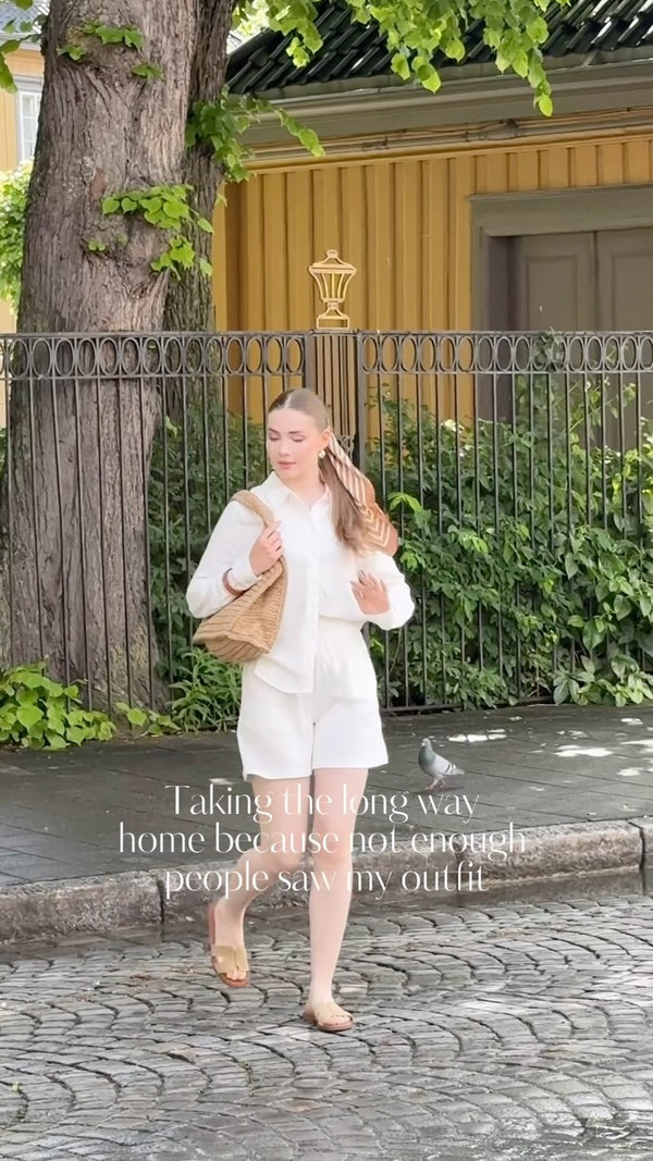 Brando: We love a good linen set for summer☁️