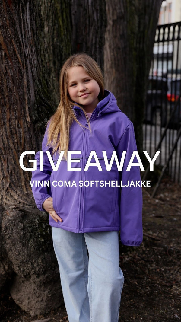 Brando Kids: GIVEAWAY 🎉(avsluttet) Gratulerer Anita Andreassen! 

Nå kan du vinne en valgfri Coma softshelljakke fra 27 kids! Alt du