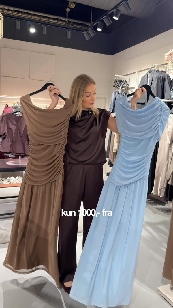 Brando: Hvem elsker ikke en kjole på budsjett!🩵🤎

#dress #trending #brandono #byic