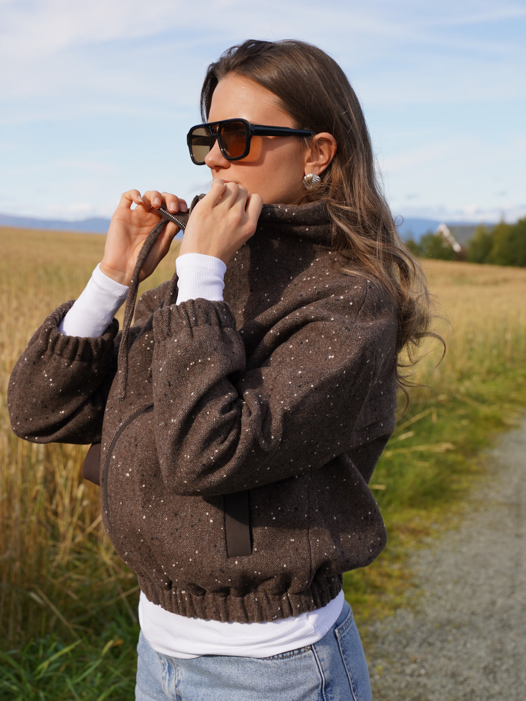 Brando: Funnel neck jacket🤎🍂

Tappy jakke fra Levete room er den perfekte jakka i høst i ullblanding🤍

#leveteroom #falljacke