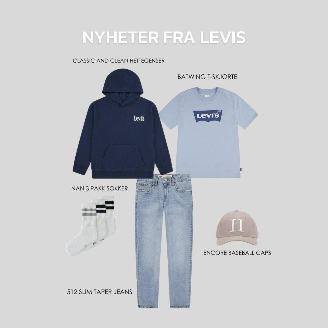 Brando Kids: Sjekk nyhetene fra Levi's🤩