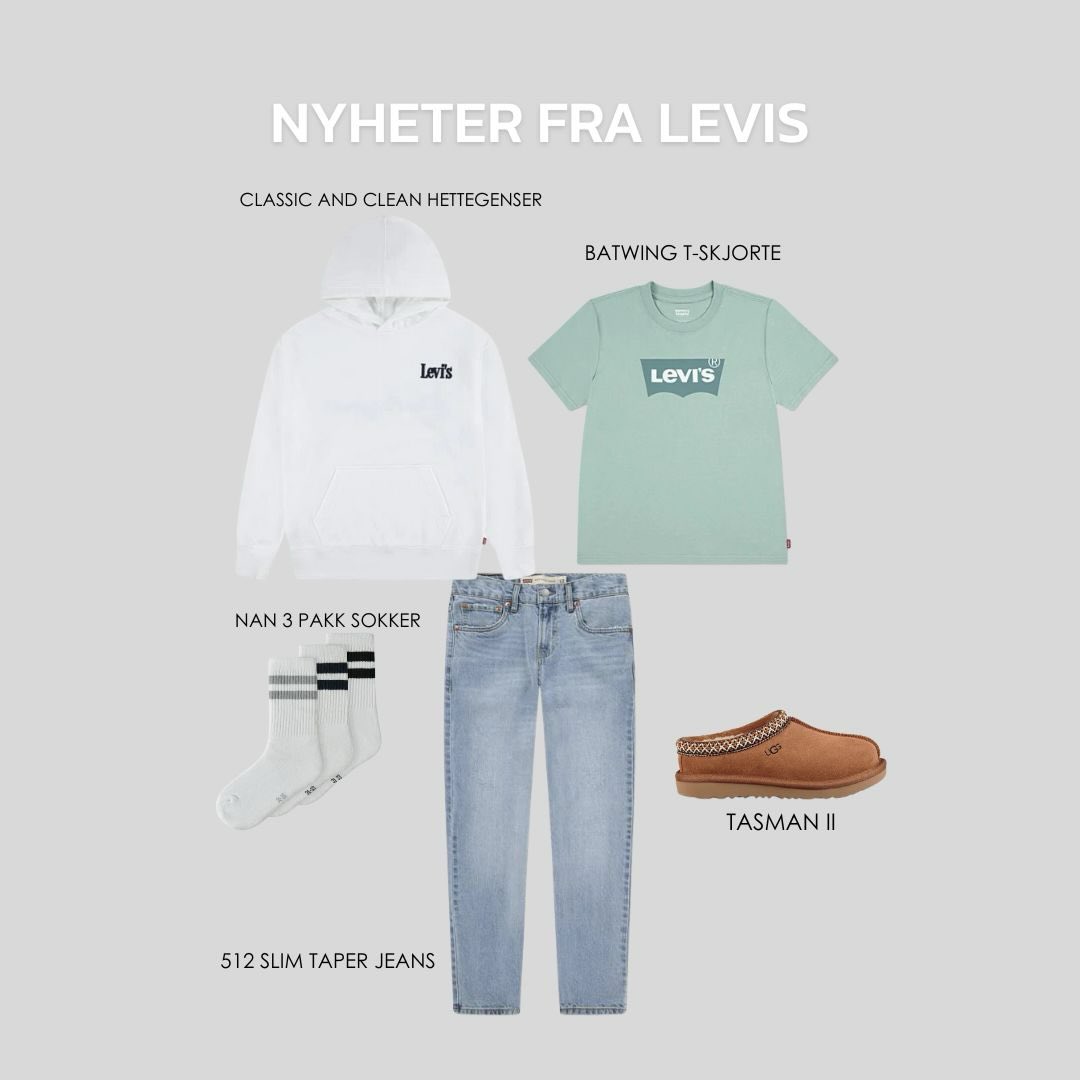 Brando Kids: Sjekk nyhetene fra Levi's🤩
