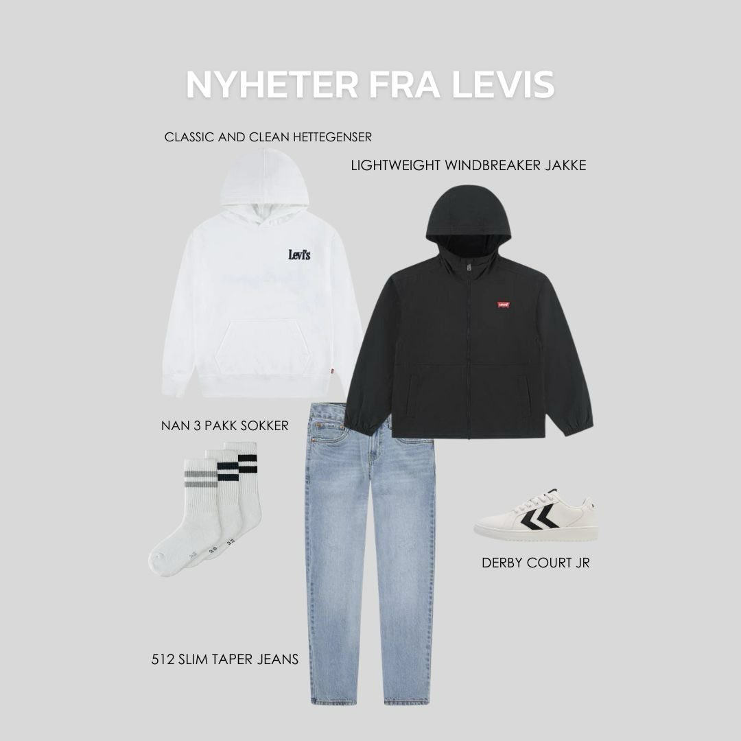 Brando Kids: Sjekk nyhetene fra Levi's🤩