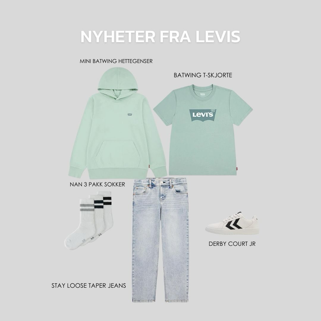 Brando Kids: Sjekk nyhetene fra Levi's🤩