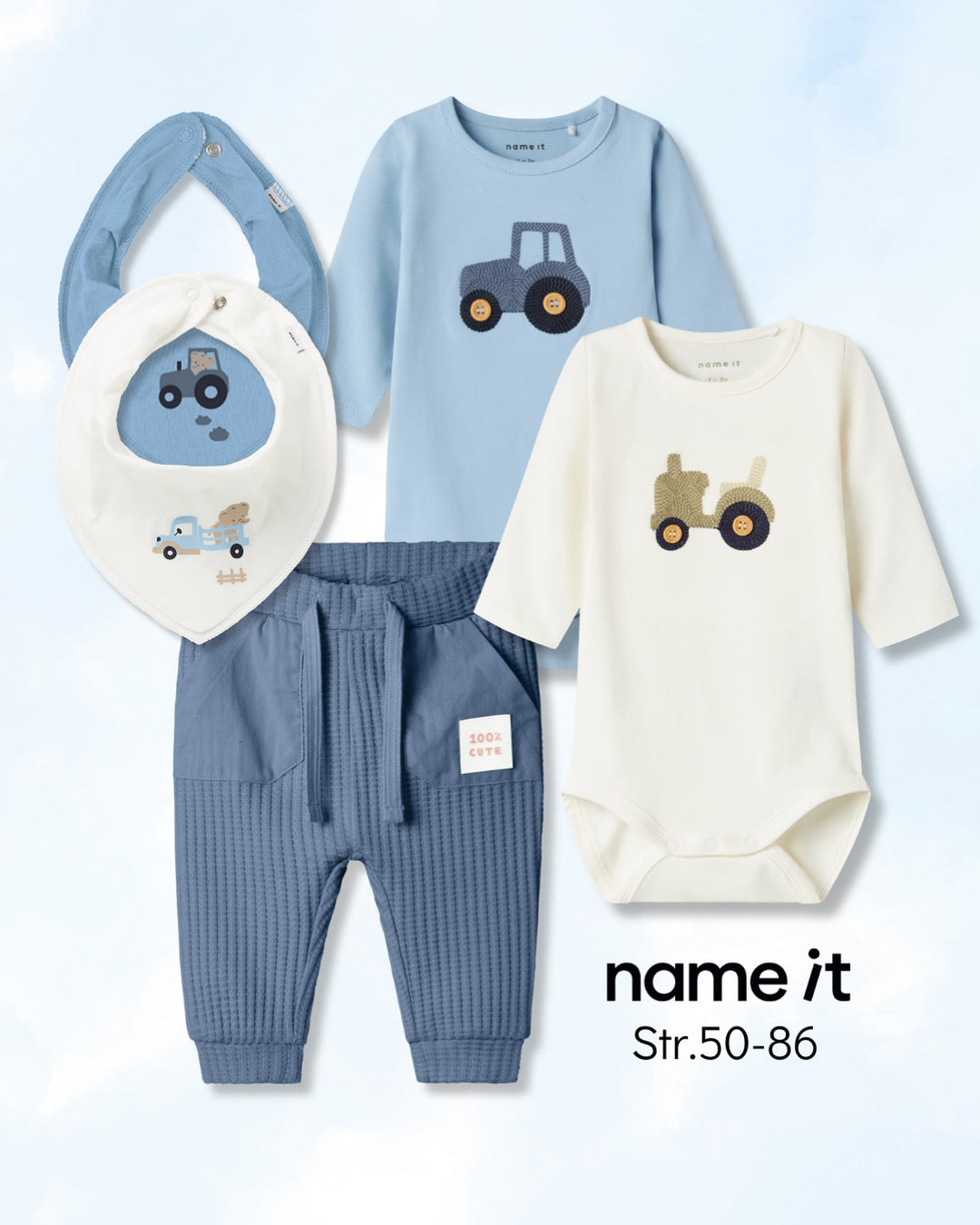 Brando Kids: Søte nyheter til de aller minste!💙 Str.50-86🚜
