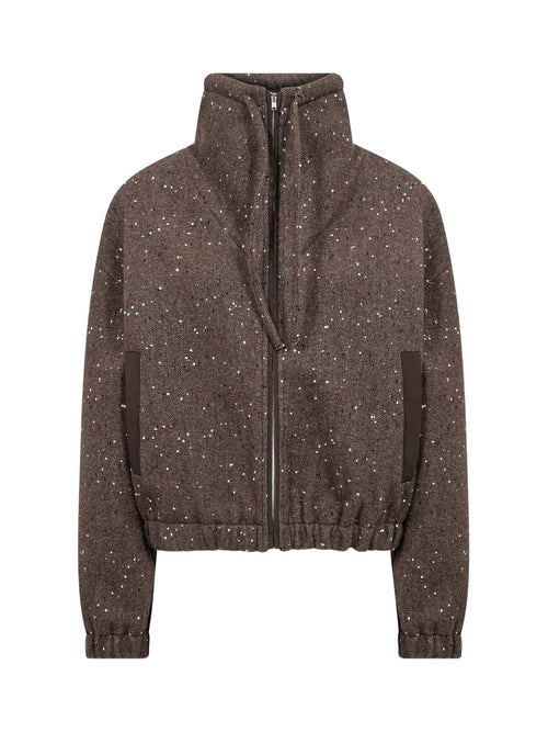 LR Tappy jakke - after dark combi, front