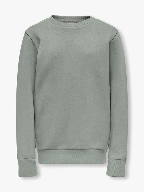 CERES CREW NECK GENSER - Castor Gray ONLY & SONS JUNIOR
