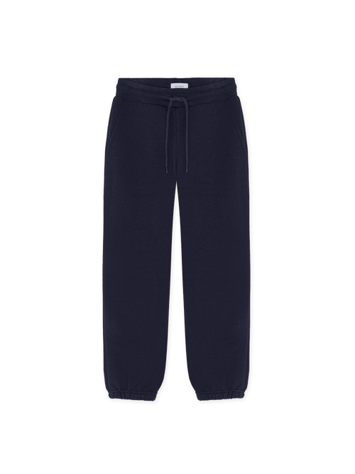 Encore Bouclé JOGGEBUKSE - Dark Navy Les Deux