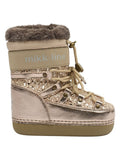 SNOW BOOTS - CHAMPAGNE GLITTER