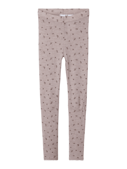WANG ULL NEEDLE LEGGING - Shadow Gray NAME IT