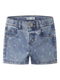 SALLI DENIM SHORTS - Medium Blue Denim